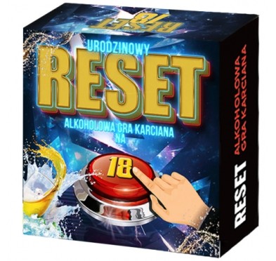 Zadania karty gra alkoholowa urodzinowy reset 18